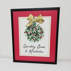 NEW Christmas Mistletoe Wall Decor